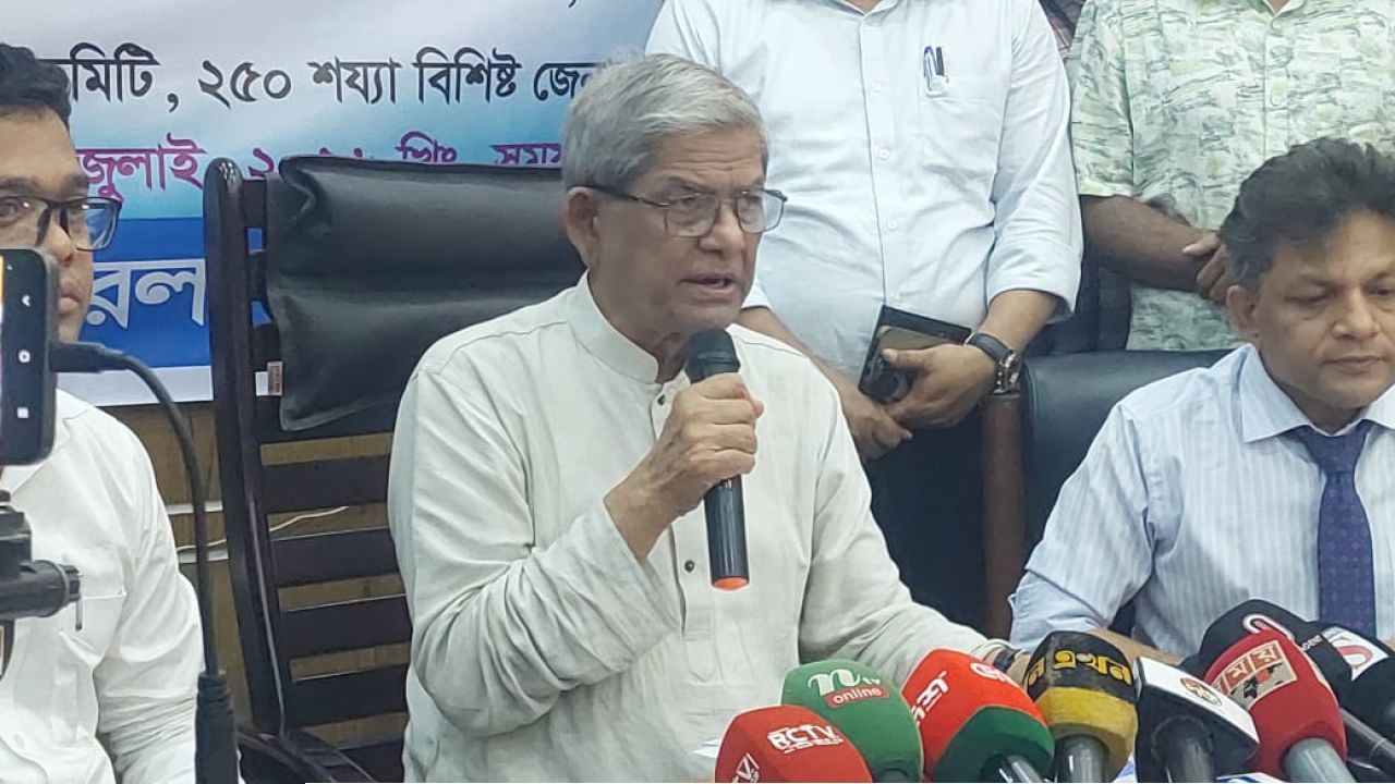সরকার নারী ও শিশুদের বিষয়ে অনেক আন্তরিকতার সাথে কাজ করছে- ঠাকুরগাঁওয়ে মির্জা ফখরুল