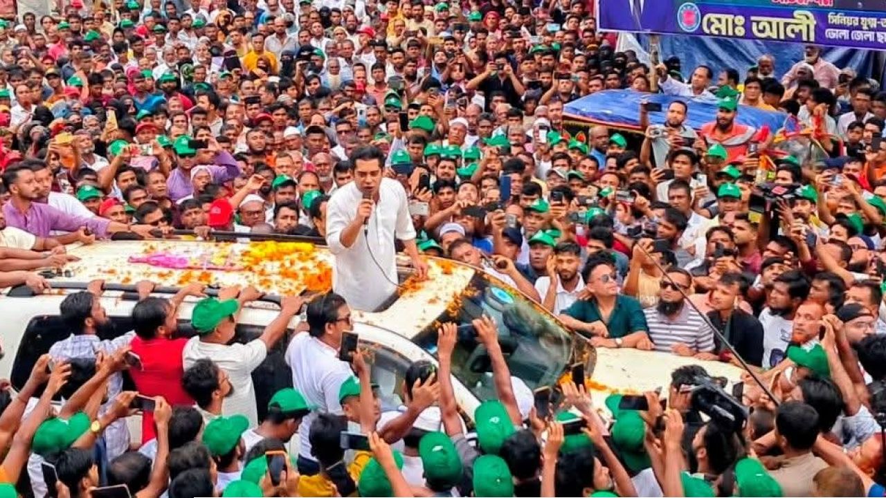 জনগনের আস্থার প্রতিদান দিবো- ভোলায় তথ্য ও সম্প্রচার মন্ত্রী পার্থ।    